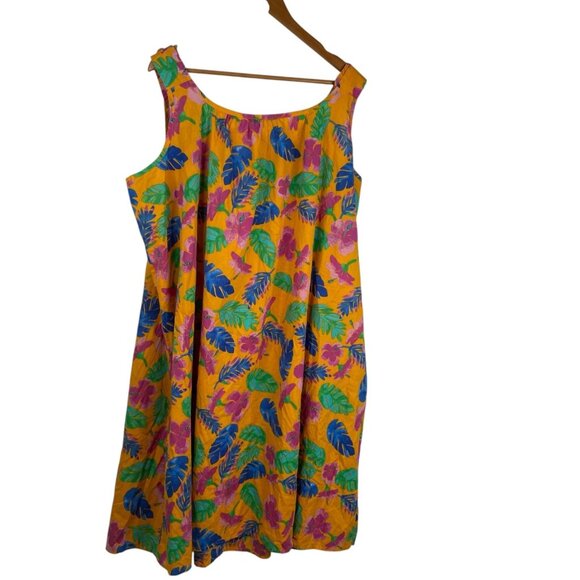 Anthony Richards Lot of 2 House Patio Dress Floral Muumuu Multicolor Size 3X - Picture 13 of 16